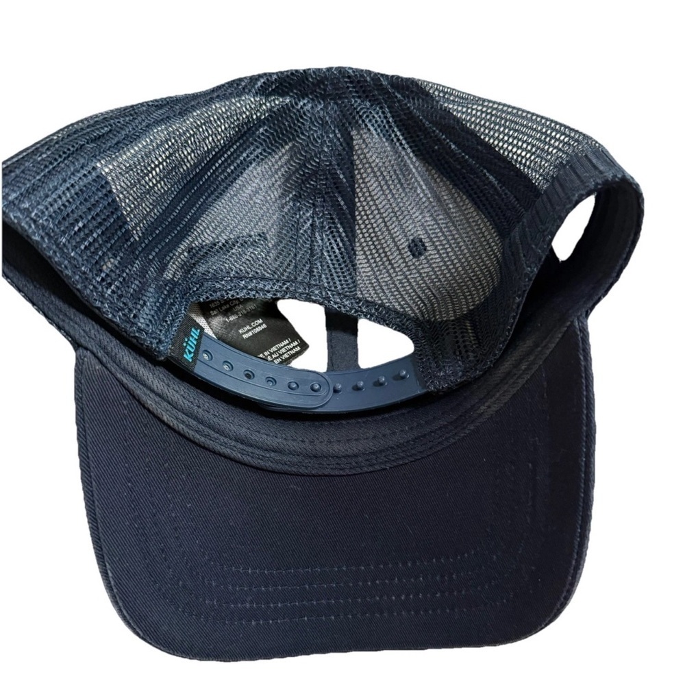 KÜHL Born In The Mountains Trucker Hat Patch Logo Adjustable Snapback Mens - Picture 3 of 4